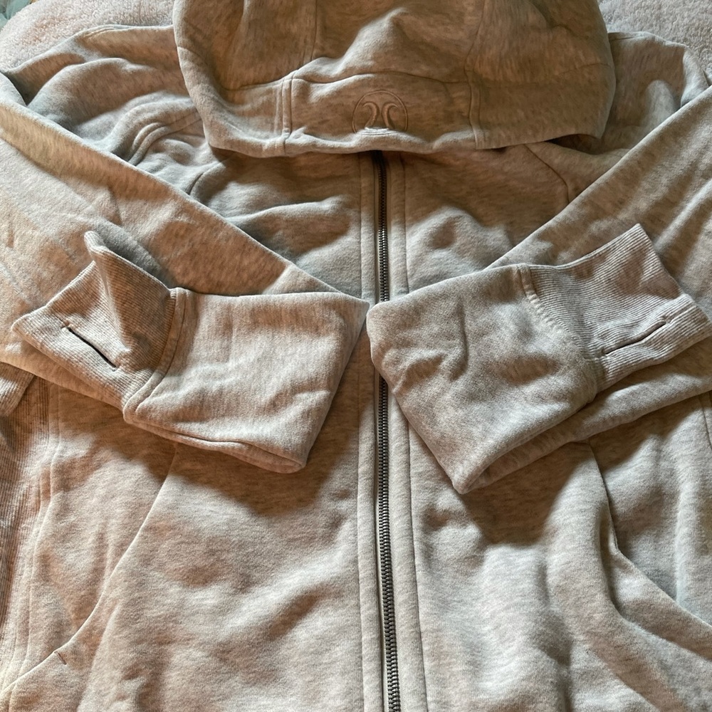 Lululemon hoodie gray size 12